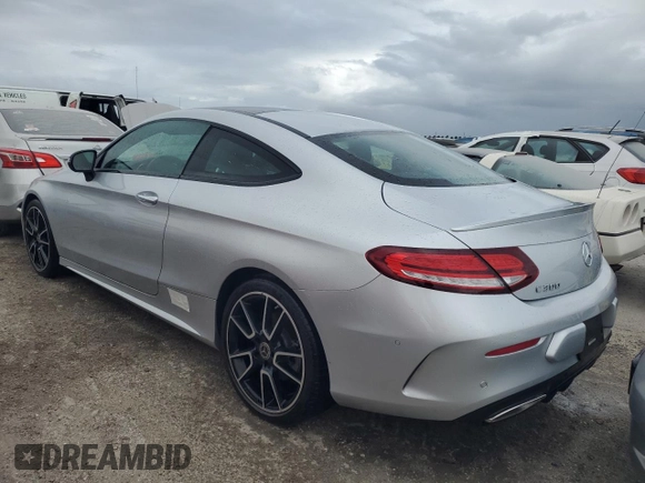 2021 Mercedes-Benz C 300 with VIN W1KWJ8DB4MG093903, listed as a Copart auction lot 76293864 with Not provided miles and Non repairable. Bid and sale history available at DreamBid. Image 2.