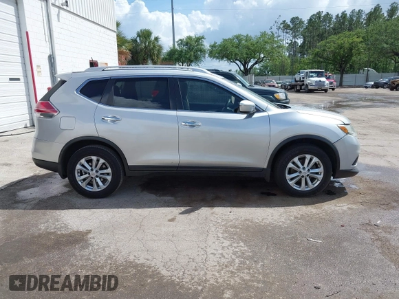 2015 Nissan Rogue S with VIN KNMAT2MT1FP502091, listed as a IAAI auction lot 41940559 with 360,915 mi miles and . Bid and sale history available at DreamBid. Image 13.