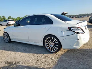 2019 Mercedes-Benz C 43 AMG with VIN 55SWF6EB7KU292836, listed as a Copart auction lot 62105695 with 128,539 mi miles and Clean title. Bid and sale history available at DreamBid. Image 2.