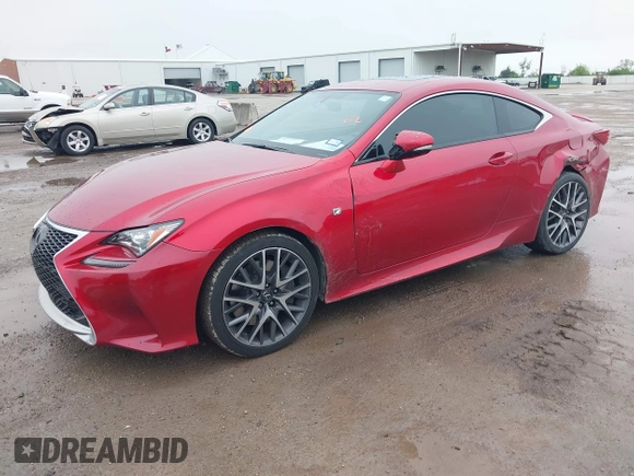 2016 Lexus RC 200t F Sport with VIN JTHHA5BC6G5003534, listed as a IAAI auction lot 41969687 with 91,276 mi miles and . Bid and sale history available at DreamBid. Image 2.