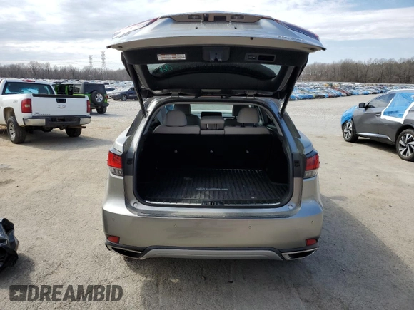 2021 Lexus RX 350 with VIN 2T2JZMDA1MC294889, listed as a Copart auction lot 47079245 with 50,207 mi miles and Salvage title. Bid and sale history available at DreamBid. Image 6.