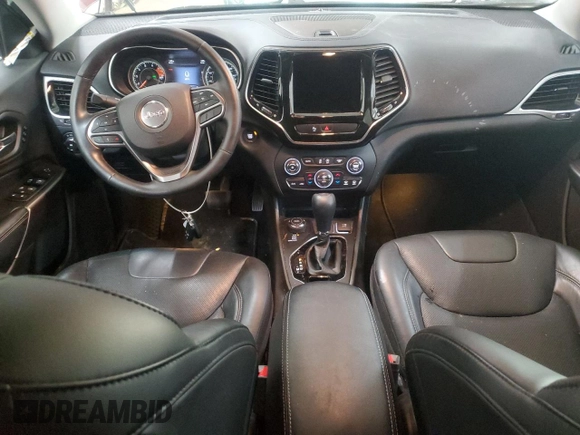 2019 Jeep Cherokee Limited z VIN 1C4PJMDX1KD353269, wystawiony jako Copart lot #57764345 z przebiegiem 37 976 mil mil oraz Szkoda całkowita • Salvage title. Historia ofert i sprzedaży dostępna na DreamBid. Obrazek 8.