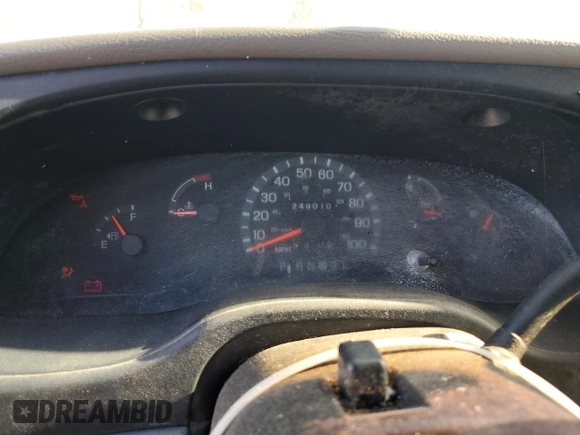 2002 Ford Econoline Cargo with VIN 1FTRE14262HB72368, listed as a Copart auction lot 75482434 with 249,010 mi miles and Non Repairable. Bid and sale history available at DreamBid. Image 9.