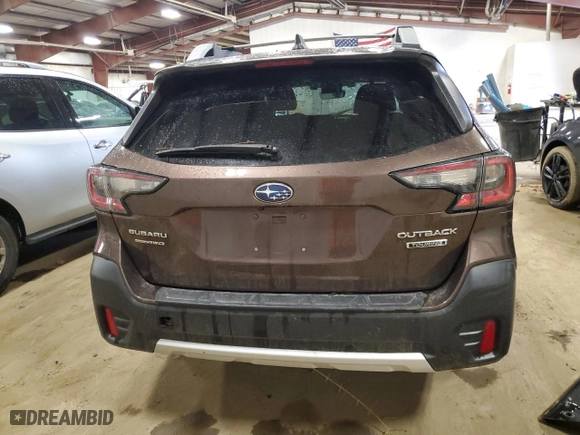 2021 Subaru Outback Touring with VIN 4S4BTAPC1M3112361, listed as a Copart auction lot 45986385 with 0 mi miles and Clean Title. Bid and sale history available at carsss.com. Image 6.