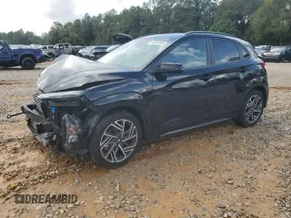 2023 Hyundai Kona N Line with VIN KM8K33A31PU044047, listed as a Copart auction lot 44324995 with 17,953 mi miles and Non Repairable. Bid and sale history available at carsss.com. Image 1.