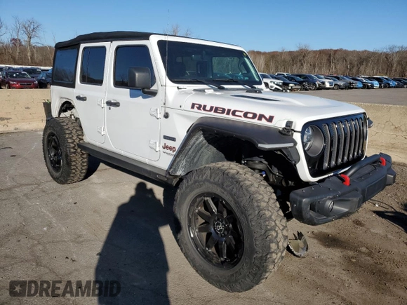 2020 Jeep Wrangler Unlimited Recon with VIN 1C4HJXFN1LW304404, listed as a Copart auction lot 81105414 with 58,863 mi miles and Clean title. Bid and sale history available at DreamBid. Image 4.