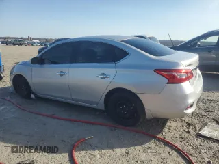 2019 Nissan Sentra SV with VIN 3N1AB7AP4KY382497, listed as a Copart auction lot 47127395 with 36,654 mi miles and Salvage Title. Bid and sale history available at DreamBid. Image 2.