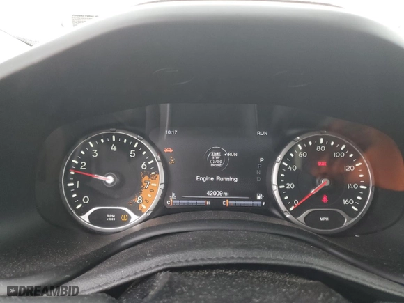 2016 Jeep Renegade Limited with VIN ZACCJADT0GPD94205, listed as a Copart auction lot 50007355 with 42,009 mi miles and Salvage Title. Bid and sale history available at carsss.com. Image 9.