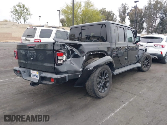 2023 Jeep Gladiator Overland с VIN 1C6HJTFG1PL562849, выставлен на аукционе IAAI как лот 42076164 с пробегом 24 942 миль миль и . История ставок и продаж доступна на DreamBid. Изображение 4.