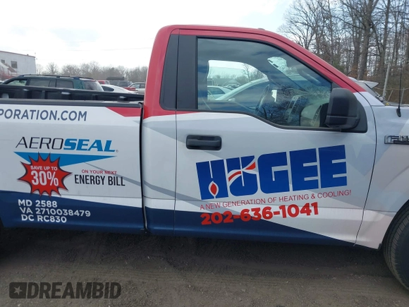 2018 Ford F-150 XL with VIN 1FTMF1CB7JKF68576, listed as a IAAI auction lot 41838856 with 15,396 mi miles. Bid and sale history available at carsss.com. Image 13.