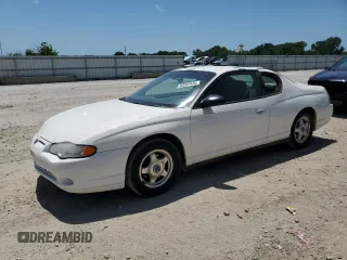 2005 Chevrolet Monte Carlo LS with VIN 2G1WW12E959286606, listed as a Copart auction lot 62007435 with 76,229 mi miles and Salvage title. Bid and sale history available at DreamBid. Image 1.