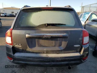 2016 Jeep Compass Latitude with VIN 1C4NJDEB0GD542254, listed as a Copart auction lot 49496545 with 153,203 mi miles and Salvage Title. Bid and sale history available at carsss.com. Image 6.