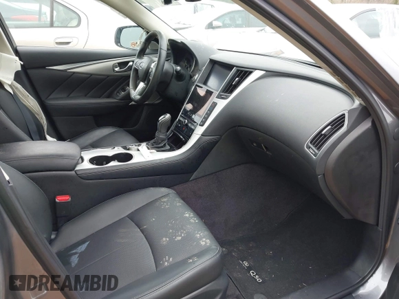 2023 Infiniti Q50 Luxe with VIN JN1EV7BP3PM511881, listed as a IAAI auction lot 41217294 with 18,620 mi miles and . Bid and sale history available at DreamBid. Image 5.