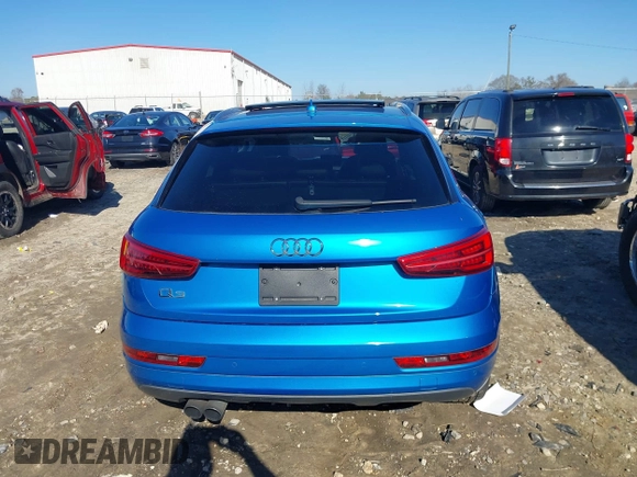 2016 Audi Q3 Premium Plus with VIN WA1BFCFS9GR013895, listed as a IAAI auction lot 41501516 with 79,866 mi miles and . Bid and sale history available at DreamBid. Image 15.