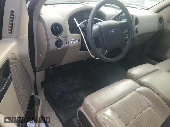 2008 Ford F-150 XL with VIN 1FTRF12278KC43007, listed as a Copart auction lot 86540584 with 109,226 mi miles and Clean Title. Bid and sale history available at carsss.com. Image 8.