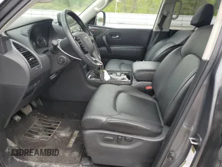 2022 Nissan Armada SV with VIN JN8AY2AD2N9678377, listed as a Copart auction lot 52096924 with 29,361 mi miles and Salvage Title. Bid and sale history available at carsss.com. Image 7.