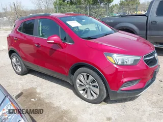 2019 Buick Encore Preferred with VIN KL4CJASB8KB891431, listed as a IAAI auction lot 42119075 with 114,665 mi miles. Bid and sale history available at carsss.com. Image 1.