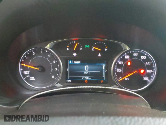2018 GMC Terrain SLT with VIN 3GKALVEVXJL319704, listed as a IAAI auction lot 41595936 with 71,720 mi miles. Bid and sale history available at carsss.com. Image 7.