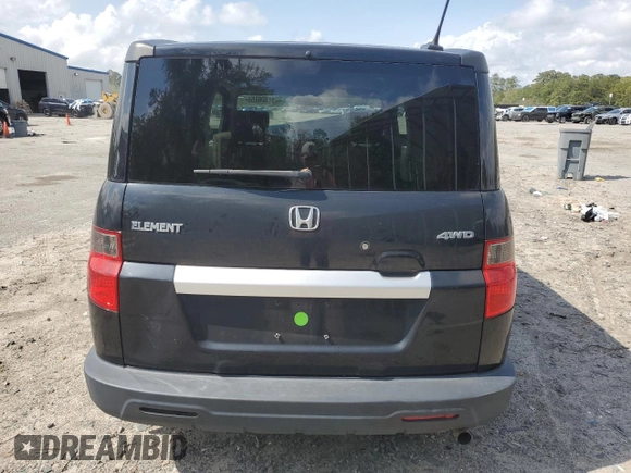 2011 Honda Element EX with VIN 5J6YH2H76BL005160, listed as a Copart auction lot 51600355 with 165,297 mi miles and Salvage Title. Bid and sale history available at DreamBid. Image 6.