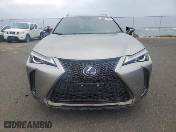 2022 Lexus UX 250h F Sport with VIN JTHR9JBH6N2054435, listed as a Copart auction lot 45687975 with 12,615 mi miles and Clean Title. Bid and sale history available at DreamBid. Image 5.