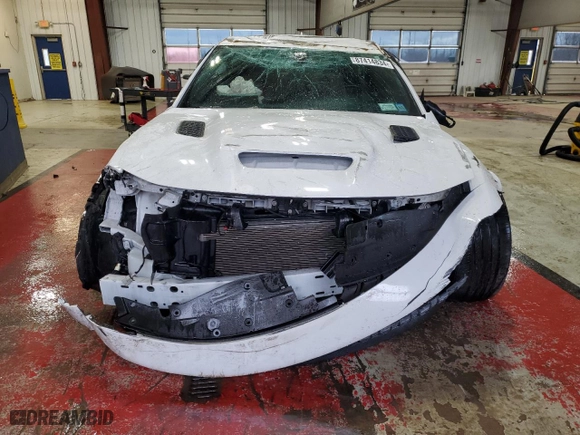 2021 Dodge Charger SRT Hellcat Redeye Widebody with VIN 2C3CDXL95MH658861, listed as a Copart auction lot 87414834 with 49,138 mi miles and Salvage Title. Bid and sale history available at carsss.com. Image 5.