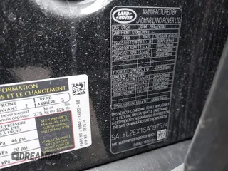 2025 Land Rover Range Rover Velar Dynamic SE z VIN SALYL2EX1SA397574, wystawiony jako IAAI lot #41707997 z przebiegiem 19 919 mil mil oraz . Historia ofert i sprzedaży dostępna na DreamBid. Obrazek 9.