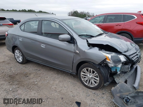 2023 Mitsubishi Mirage ES с VIN ML32FUFJ2PHF06171, выставлен на аукционе IAAI как лот 41516514 с пробегом 3 609 миль миль и . История ставок и продаж доступна на DreamBid. Изображение 1.