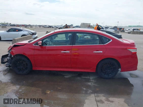 2015 Nissan Sentra S with VIN 3N1AB7AP6FY323263, listed as a IAAI auction lot 41892763 with 140,527 mi miles. Bid and sale history available at carsss.com. Image 14.