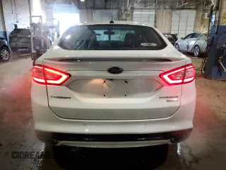 2014 Ford Fusion Titanium with VIN 3FA6P0K97ER360736, listed as a Copart auction lot 87666335 with 150,590 mi miles and Clean Title. Bid and sale history available at carsss.com. Image 6.