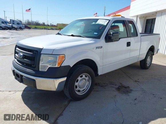 2014 Ford F-150 XL with VIN 1FTEX1CM4EKE58061, listed as a IAAI auction lot 41669258 with 195,232 mi miles. Bid and sale history available at carsss.com. Image 16.