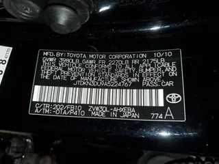2010 Toyota Prius II with VIN JTDKN3DU9A5224767, listed as a Copart auction lot 85798024 with 246,671 mi miles and Salvage Title. Bid and sale history available at carsss.com. Image 12.