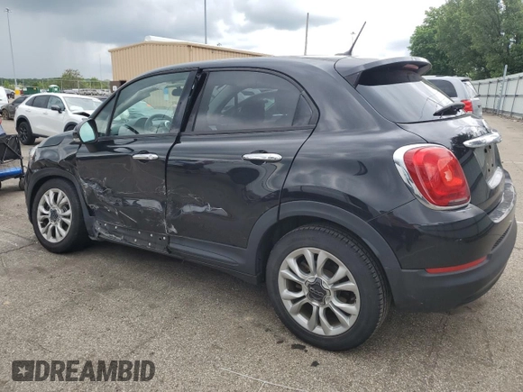 2016 FIAT 500X Easy with VIN ZFBCFXBT2GP364842, listed as a Copart auction lot 56557725 with 101,128 mi miles and Salvage title. Bid and sale history available at DreamBid. Image 2.