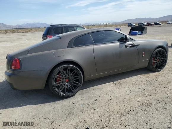 2014 Rolls-Royce Wraith with VIN SCA665C57EUX84259, listed as a Copart auction lot 65586204 with 52,048 mi miles and Salvage Title. Bid and sale history available at carsss.com. Image 3.