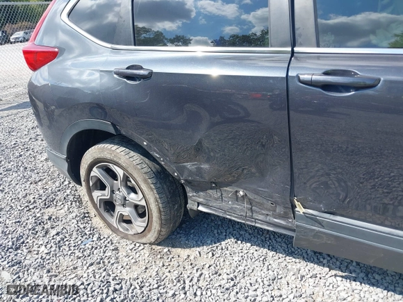 2018 Honda CR-V EX with VIN 5J6RW2H58JL034618, listed as a IAAI auction lot 40374390 with 95,255 mi miles. Bid and sale history available at carsss.com. Image 6.