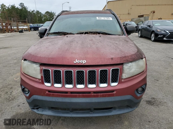 2011 Jeep Compass with VIN 1J4NT1FA6BD175538, listed as a Copart auction lot 88772705 with 228,570 mi miles and Clean Title. Bid and sale history available at carsss.com. Image 5.