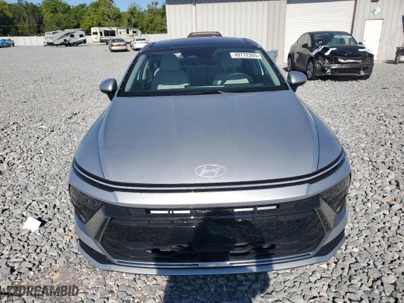 2024 Hyundai Sonata SEL with VIN KMHL14JA9RA416866, listed as a Copart auction lot 49772265 with 5,099 mi miles and Salvage Title. Bid and sale history available at carsss.com. Image 5.