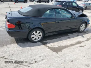 2003 Mercedes-Benz CLK 320 with VIN WDBLK65G43T140926, listed as a Copart auction lot 54426345 with 65,221 mi miles and Salvage Title. Bid and sale history available at DreamBid. Image 3.