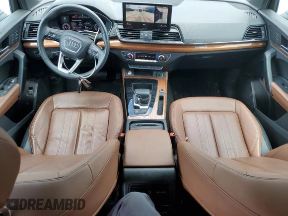 2021 Audi Q5 Premium Plus с VIN WA1BAAFY0M2007561, выставлен на аукционе Copart как лот 58225755 с пробегом 96 186 миль миль и Списание • Salvage title. История ставок и продаж доступна на DreamBid. Изображение 8.