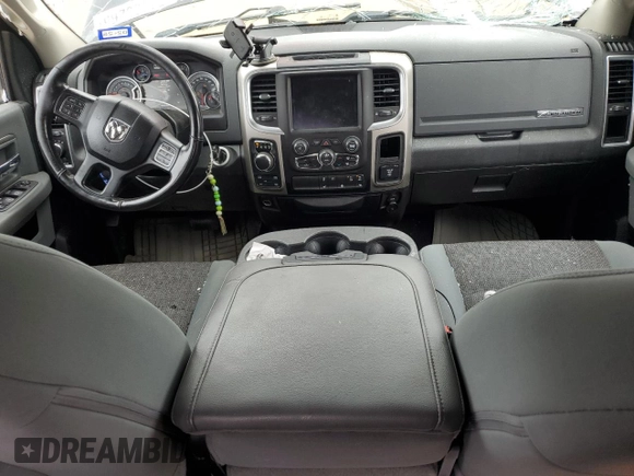2018 Ram 1500 Big Horn with VIN 1C6RR7GG8JS310712, listed as a Copart auction lot 54165265 with 129,619 mi miles and Salvage title. Bid and sale history available at DreamBid. Image 8.