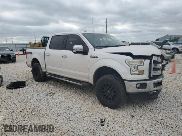2016 Ford F-150 XLT with VIN 1FTEW1EF8GKD28630, listed as a Copart auction lot 53549385 with 171,388 mi miles and Salvage title. Bid and sale history available at DreamBid. Image 4.