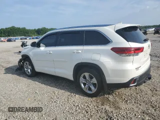 2017 Toyota Highlander Limited with VIN 5TDDZRFH1HS406242, listed as a Copart auction lot 61492715 with 99,285 mi miles and Salvage title. Bid and sale history available at DreamBid. Image 2.