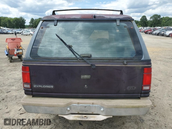1994 Ford Explorer Eddie Bauer with VIN 1FMDU32X8RUB49646, listed as a Copart auction lot 85906804 with 11,802 mi miles and Salvage title. Bid and sale history available at DreamBid. Image 6.