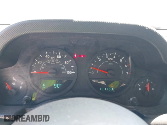 2008 Jeep Wrangler Unlimited X with VIN 1J4GA39178L646701, listed as a IAAI auction lot 42507361 with 171,153 mi miles and . Bid and sale history available at DreamBid. Image 7.
