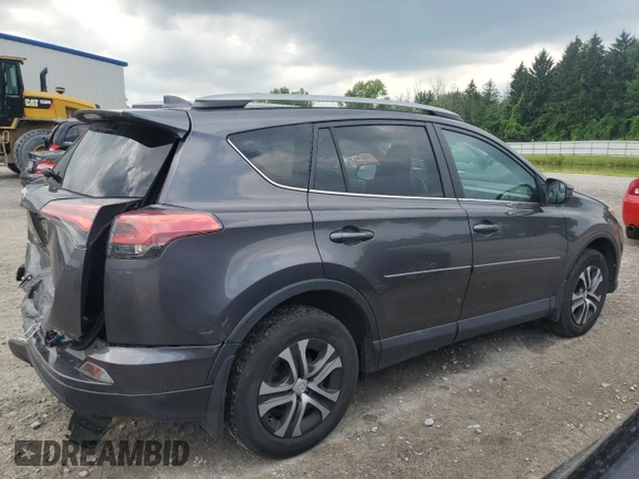2017 Toyota RAV4 LE with VIN 2T3BFREV4HW591330, listed as a Copart auction lot 64726745 with 93,909 mi miles and Salvage title. Bid and sale history available at DreamBid. Image 3.