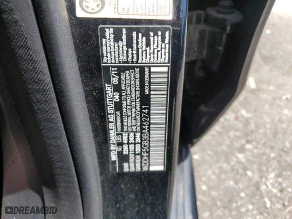 2011 Mercedes-Benz E-Class E 350 Luxury with VIN WDDHF5GB3BA462741, listed as a Copart auction lot 50891625 with 168,309 mi miles and Salvage Title. Bid and sale history available at carsss.com. Image 12.