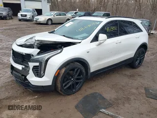2019 Cadillac XT4 AWD Sport with VIN 1GYFZFR44KF146971, listed as a IAAI auction lot 41663031 with 129,248 mi miles and . Bid and sale history available at DreamBid. Image 2.