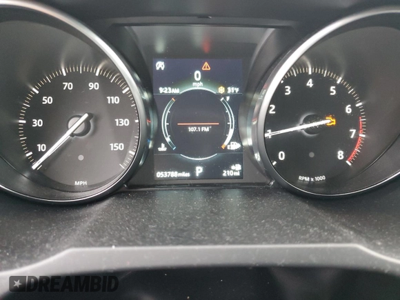 2018 Land Rover Range Rover Evoque SE Premium with VIN SALVC2RX0JH321380, listed as a Copart auction lot 43284025 with 53,788 mi miles and Salvage Title. Bid and sale history available at DreamBid. Image 9.