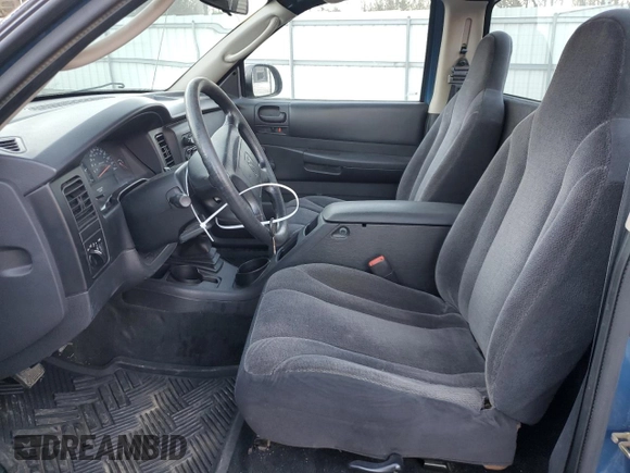2003 Dodge Dakota with VIN 1D7FL16X83S103063, listed as a Copart auction lot 80330894 with 91,015 mi miles and Salvage Title. Bid and sale history available at carsss.com. Image 7.