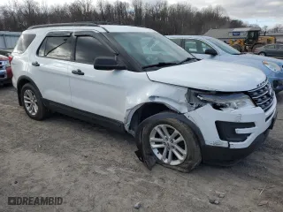 2017 Ford Explorer with VIN 1FM5K8B82HGC50419, listed as a Copart auction lot 45871405 with 64,011 mi miles and Salvage Title. Bid and sale history available at carsss.com. Image 4.