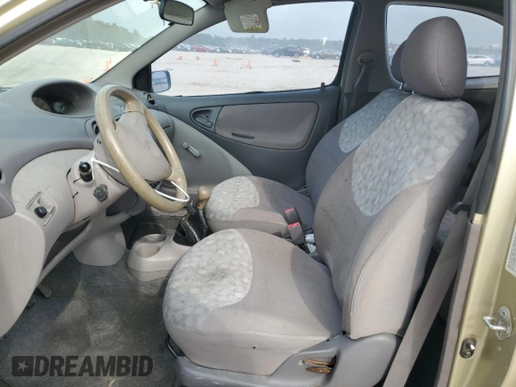 2000 Toyota ECHO with VIN JTDAT1231Y0067906, listed as a Copart auction lot 82770044 with 327,305 mi miles and Salvage Title. Bid and sale history available at DreamBid. Image 7.